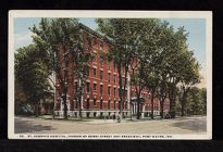 St. Joseph's Hospital, corner of Berry Street and Broadway, Fort Wayne, Ind.
